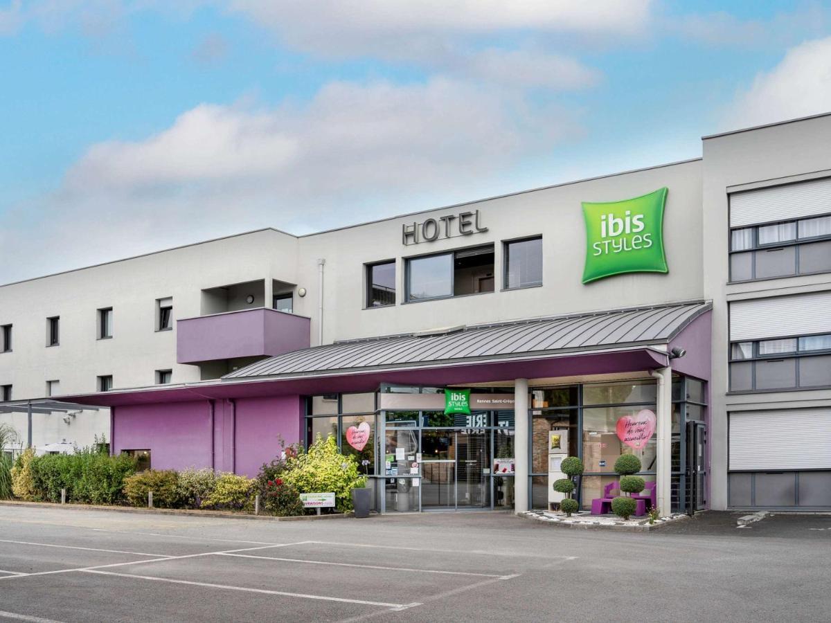 Hotel Ibis Styles Rennes St. Gregoire Saint-Grégoire Exterior foto